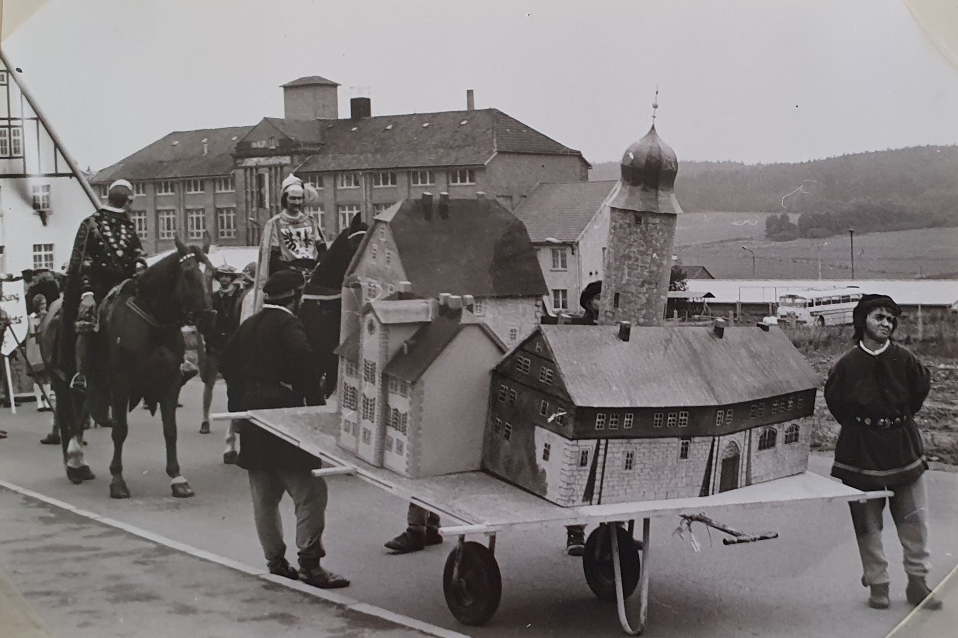 Festumzug 1975 Bild Burg Esevelt