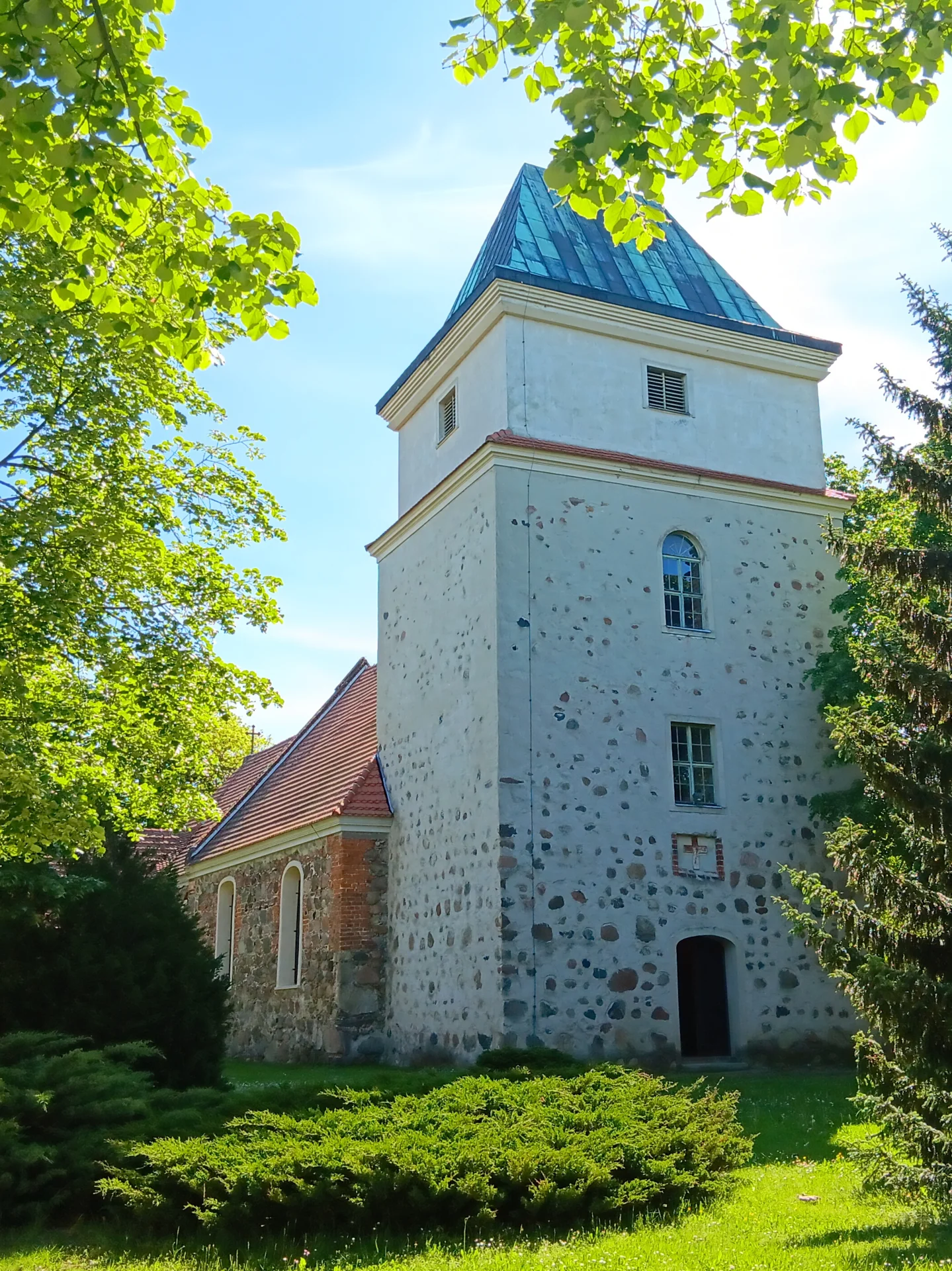 Kirche Schönerlinde - Turm
