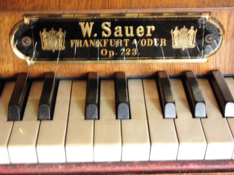 Sauer-Orgel Schildow Manual