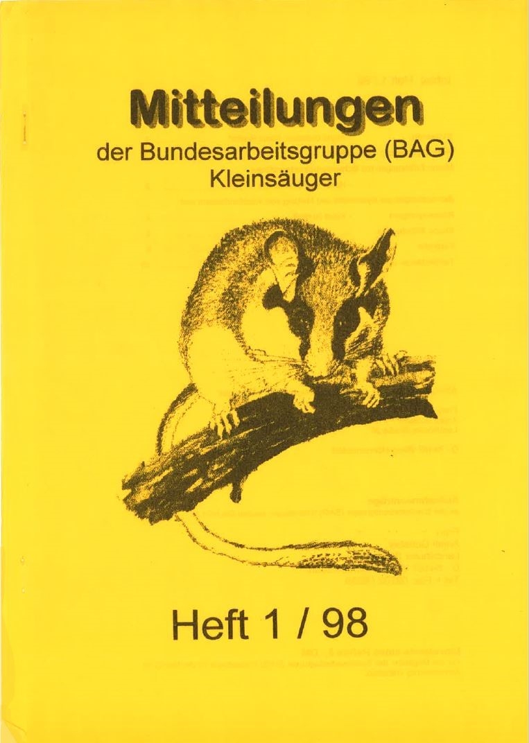 Mitteilungen 1998-1