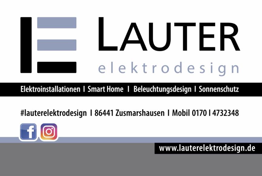 Lauter Elektrodesign Logo