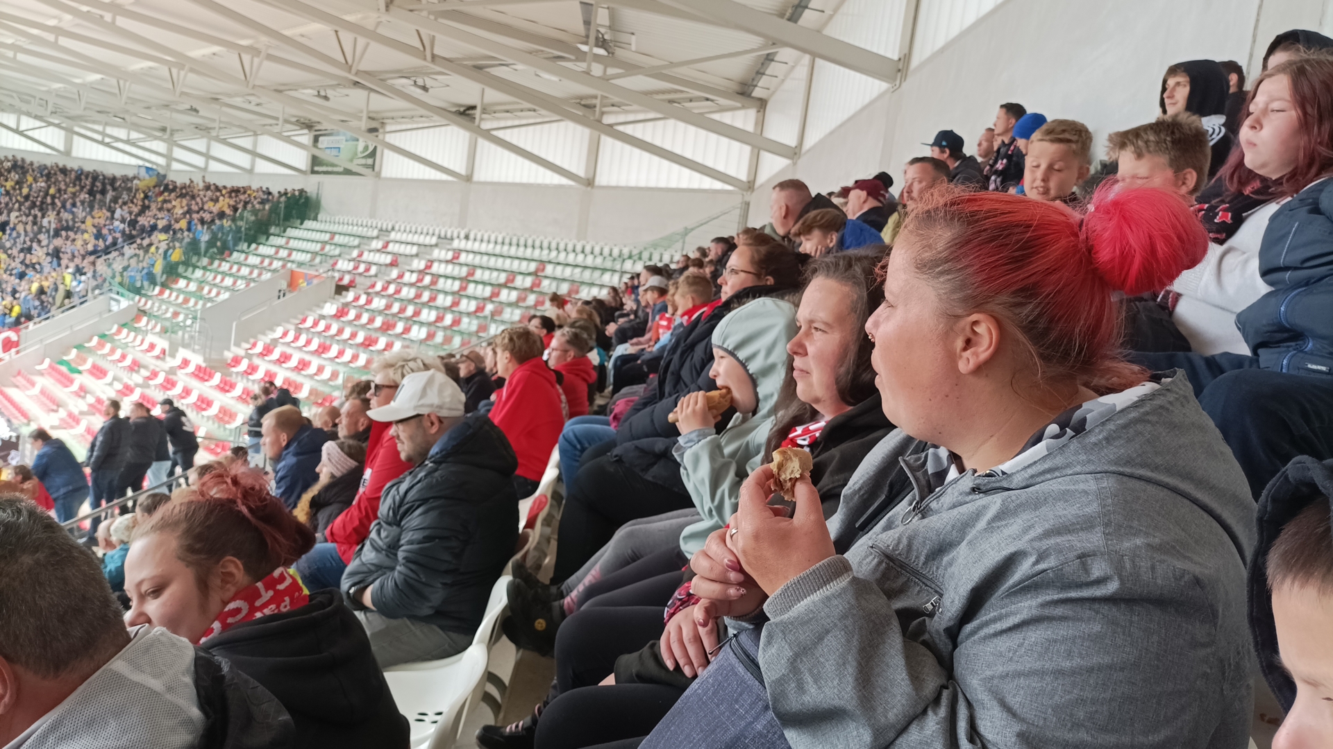 Fußballspiel des RWE