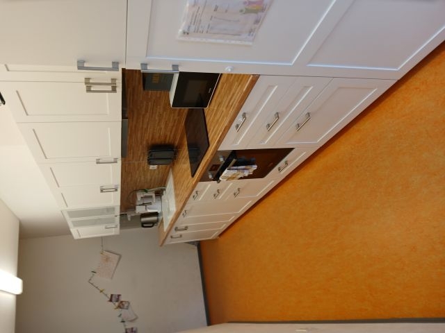 Im Küchenbereich kochen wir gemeinsam die leckersten Gerichte.