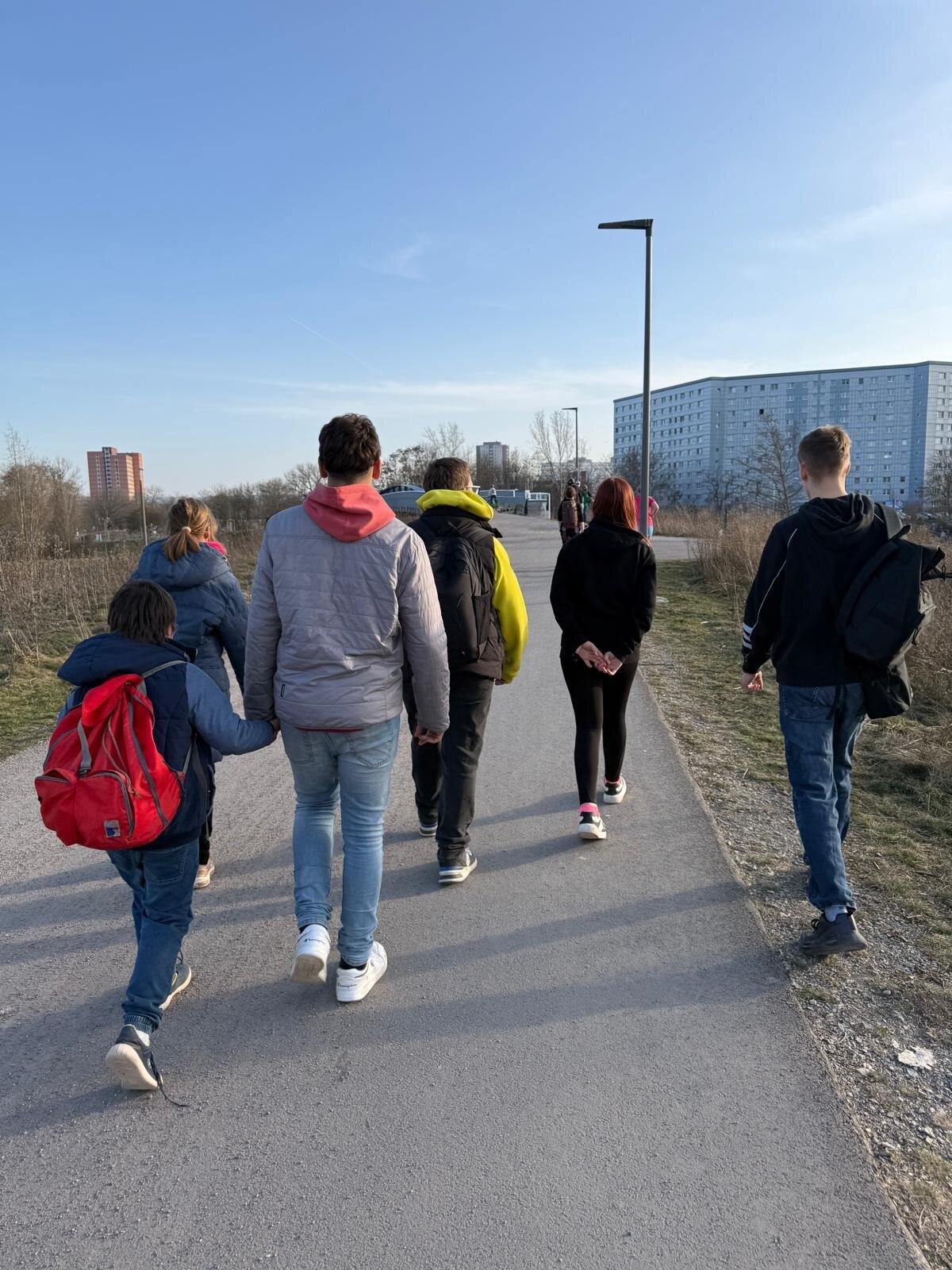 Ab zum Bus, danach wartet ein leckeres Eis auf uns.