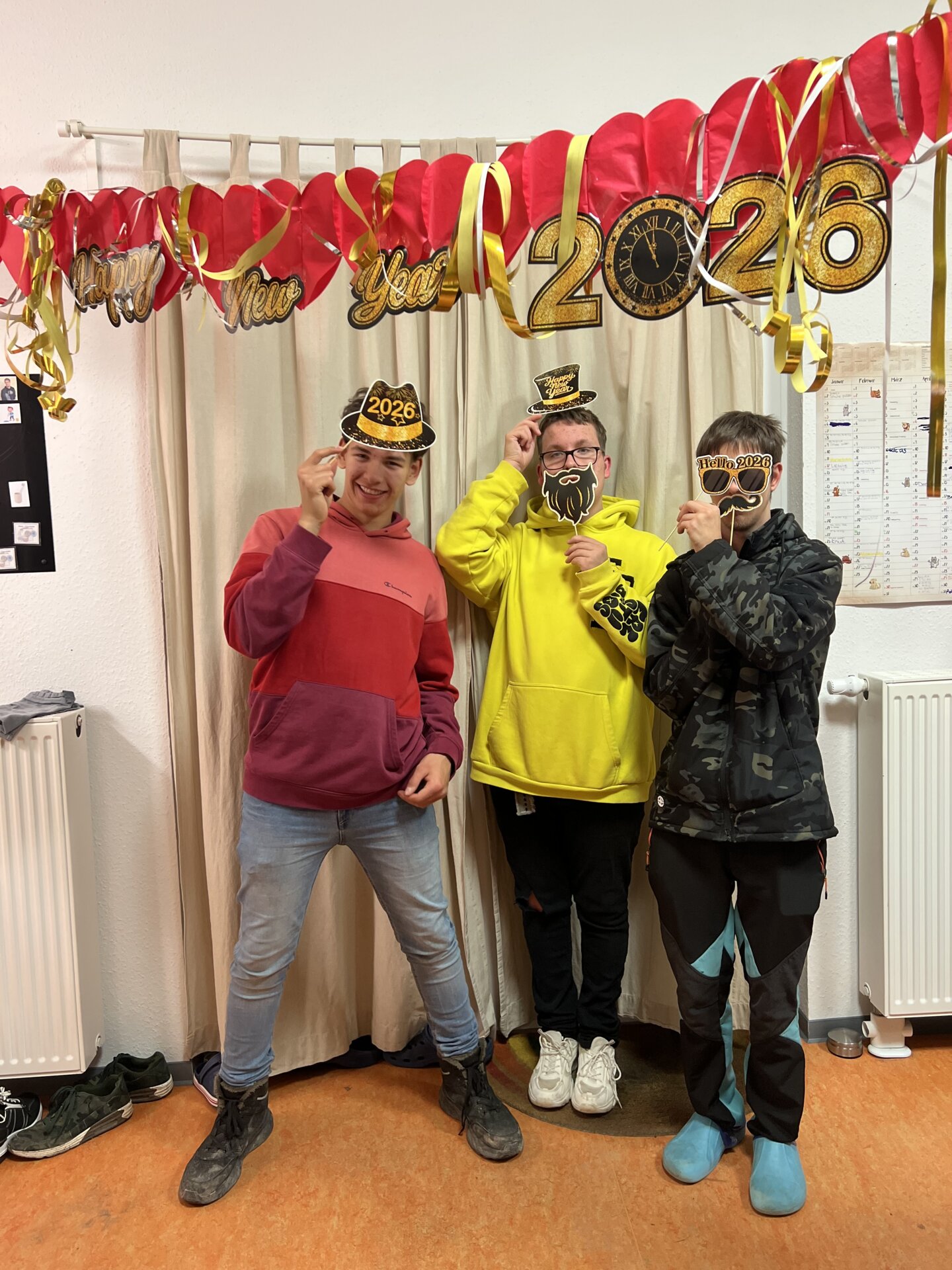 Auch die Jungs hatten viel Freude.