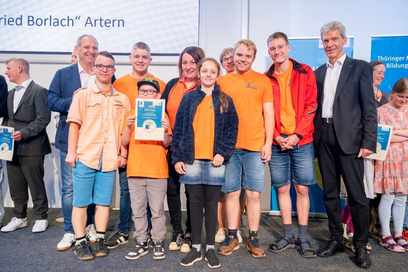 Erfolgreiche Titelverteidigung als Thüringer Nachhaltigkeitsschule - Umweltschule in Europa