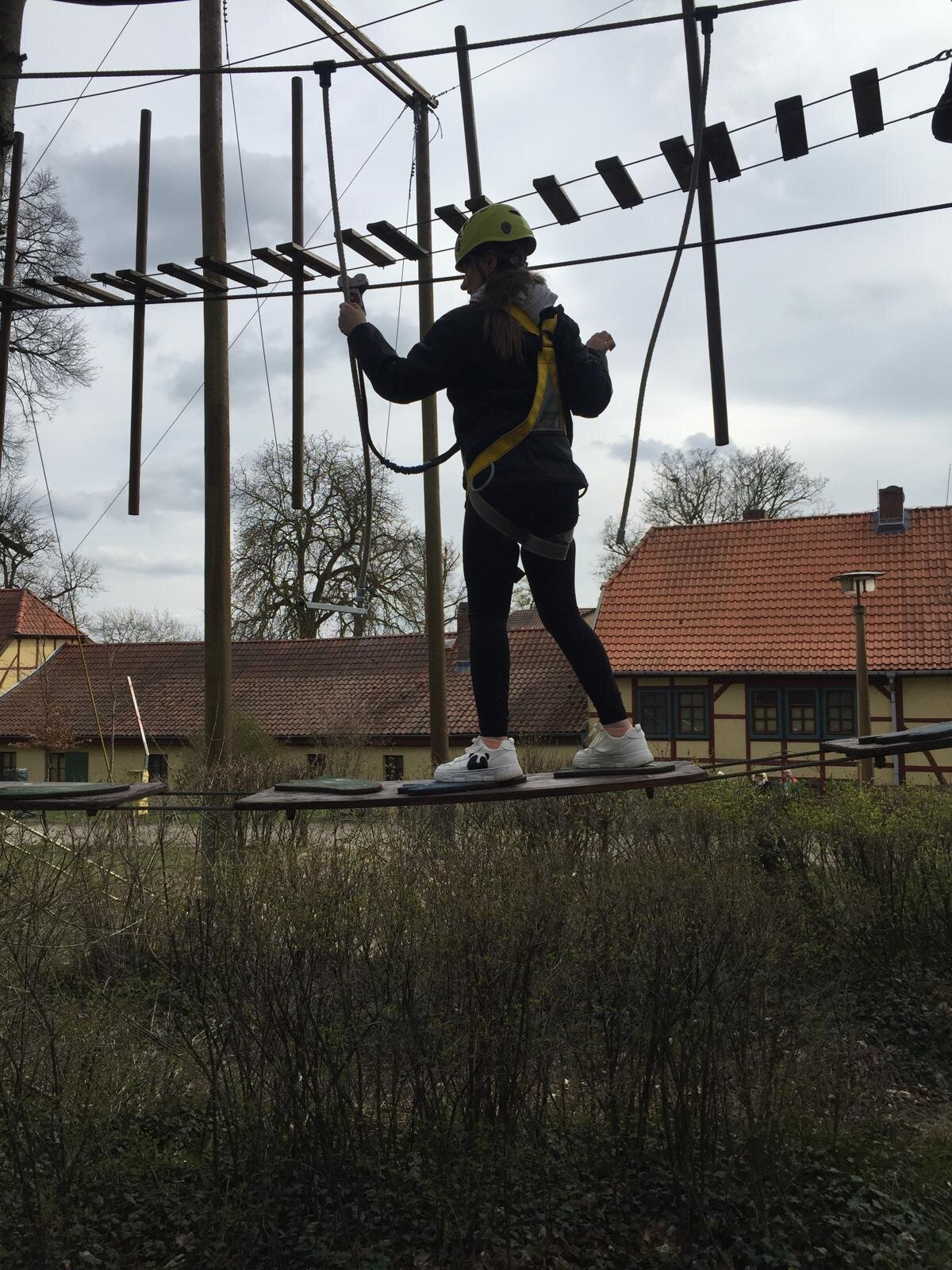 Die erste im Bunde fing an.