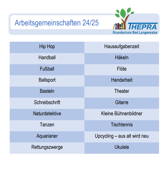 Arbeitsgemeinschaften