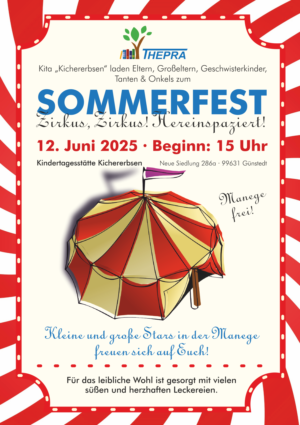 Sommerfest Kita-Kichererbsen 2025