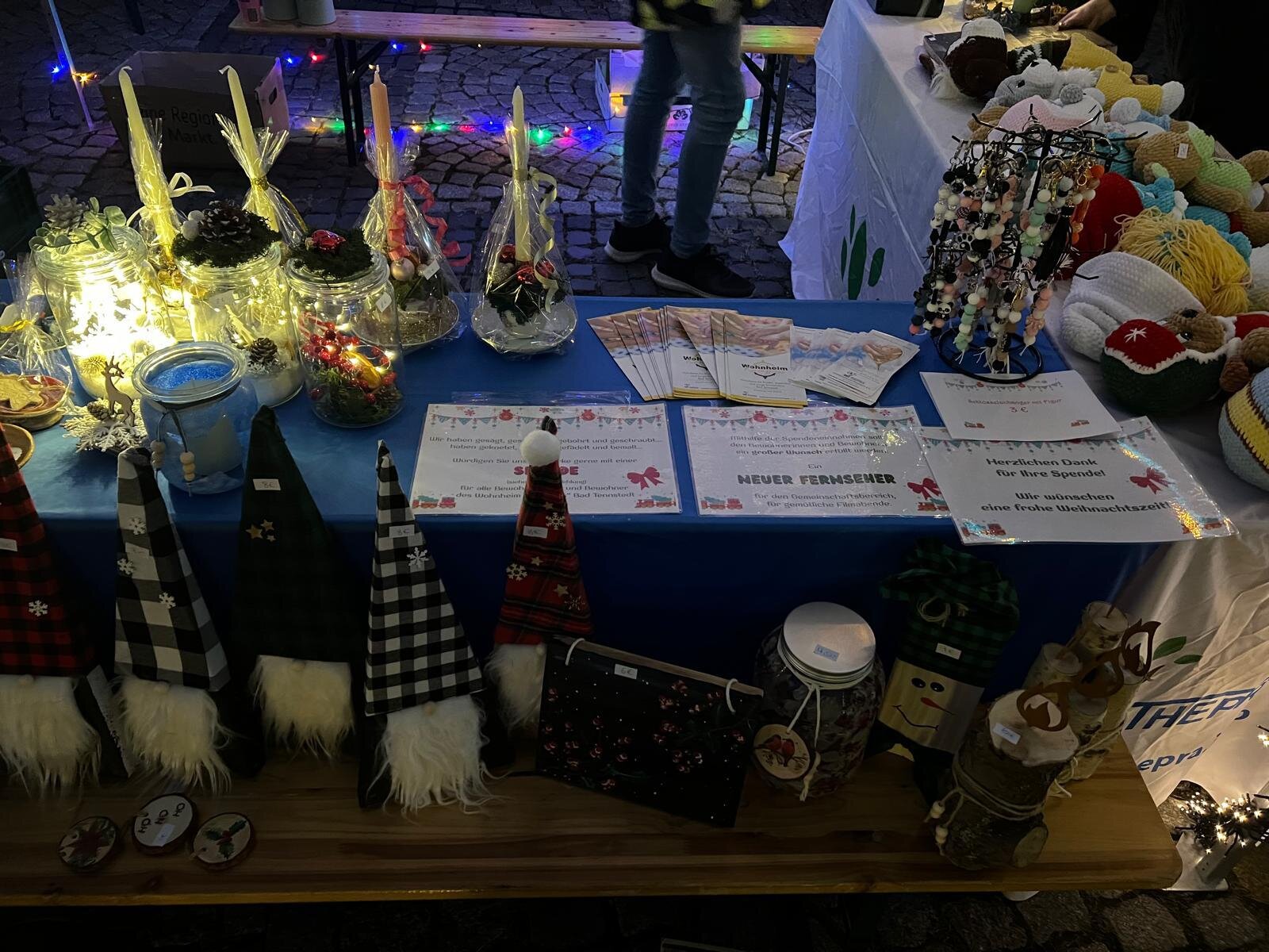Unser Stand näher von vorne.