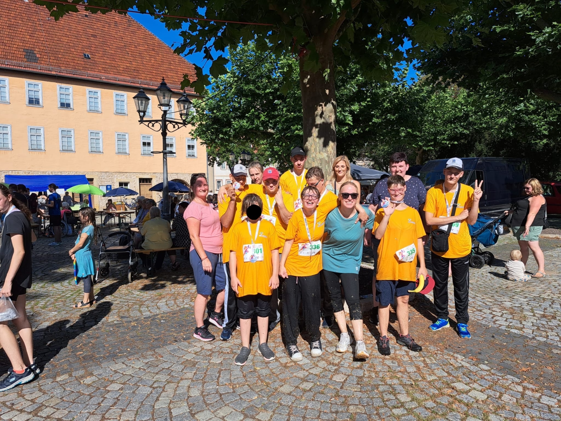 Gruppenbild nach dem Lauf