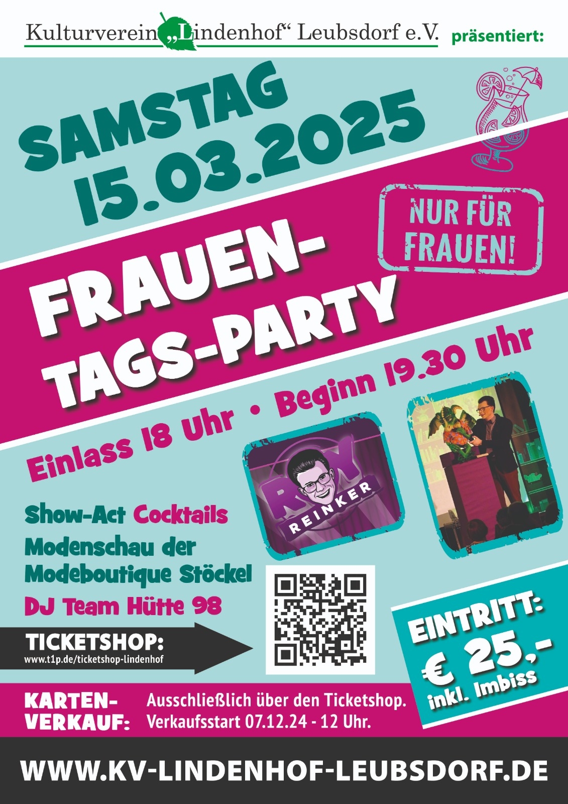 Frauentagsparty 2025