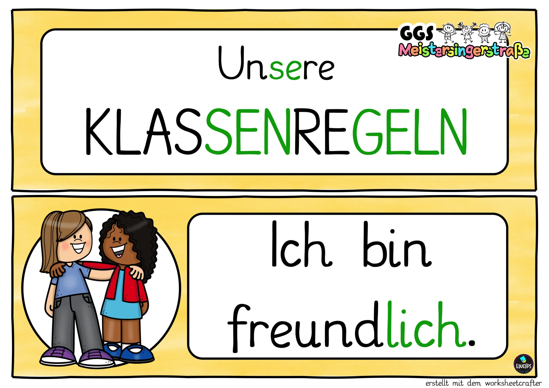 Klassenregeln Meistersingerstrasse-1
