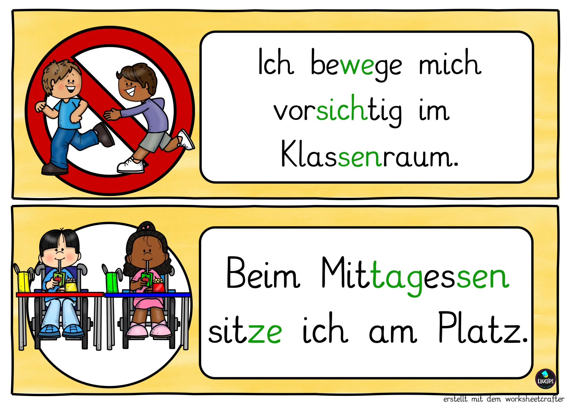 Klassenregeln Meistersingerstrasse-6