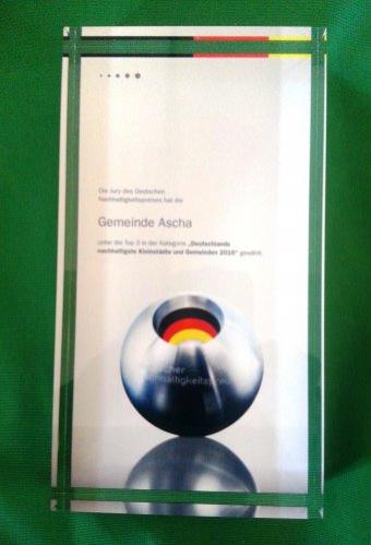 Deutscher Nachhaltigkeitspreis 2016 Preis 2