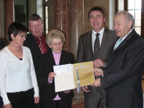Gemeinde Ascha Umweltpreis 2007 der Bayer. Landesstiftung
