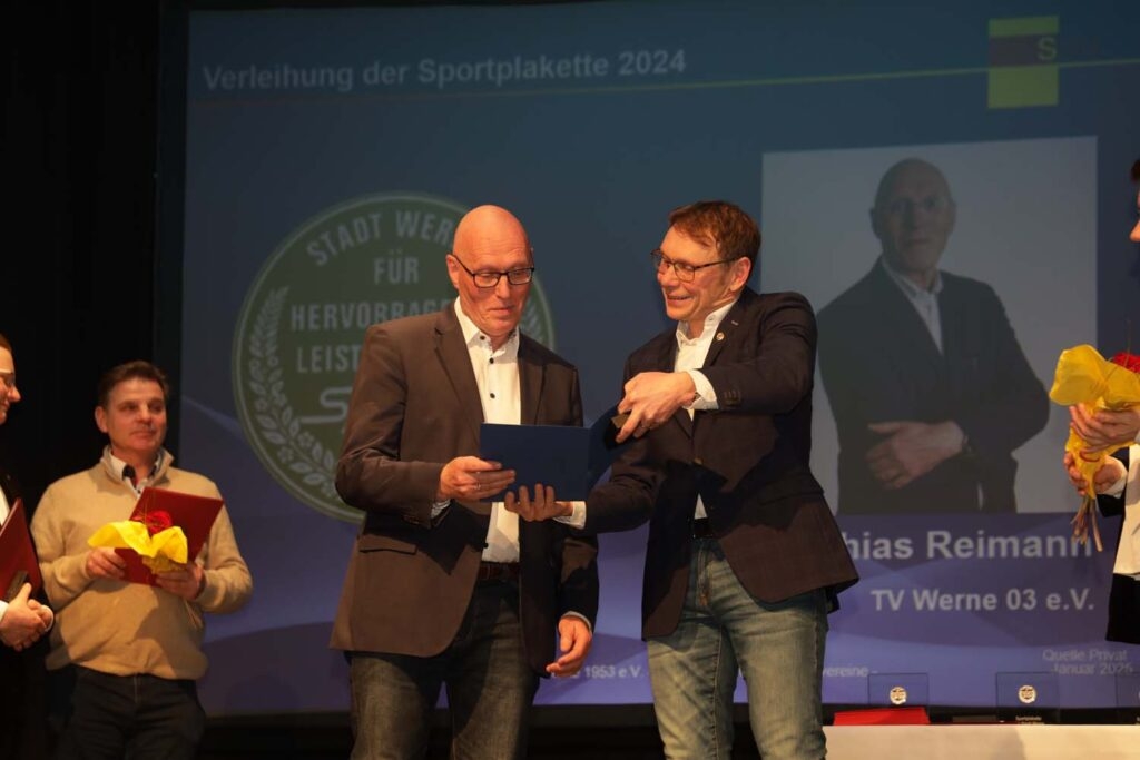 Plakette Mathiaas Reimann