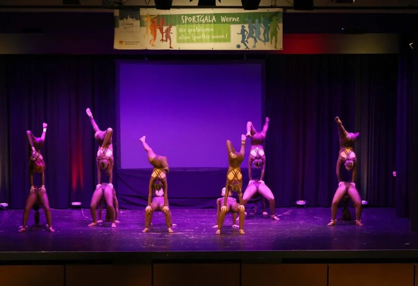 Showact Zirkus Travados Unna Sportgala 2025