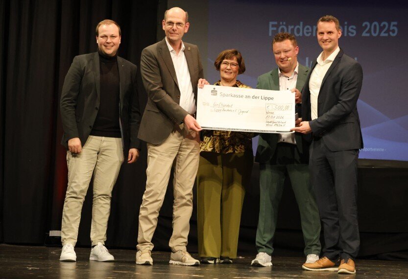 Verleihung Förderpreis LippeBaskets Werne
