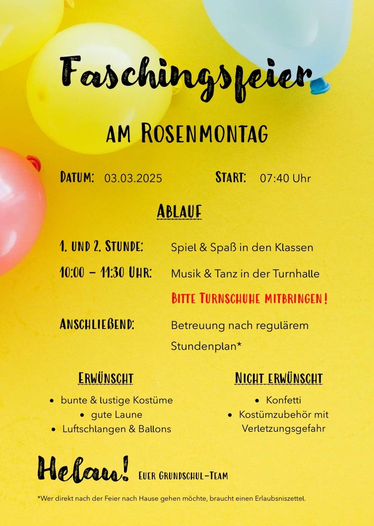 Fasching 2025