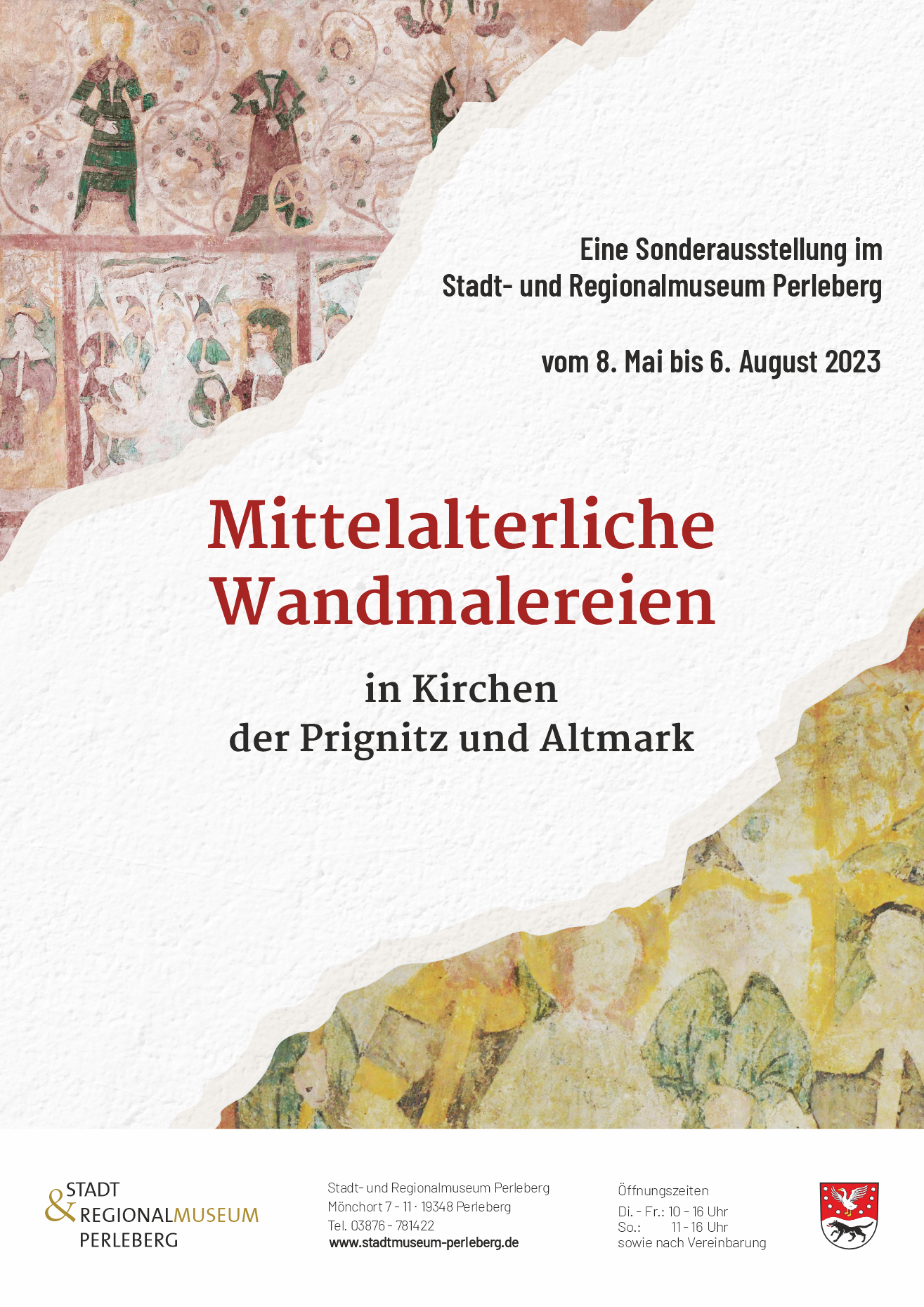 Plakat Sonderausstellung Mittelalterliche Wandmalereien