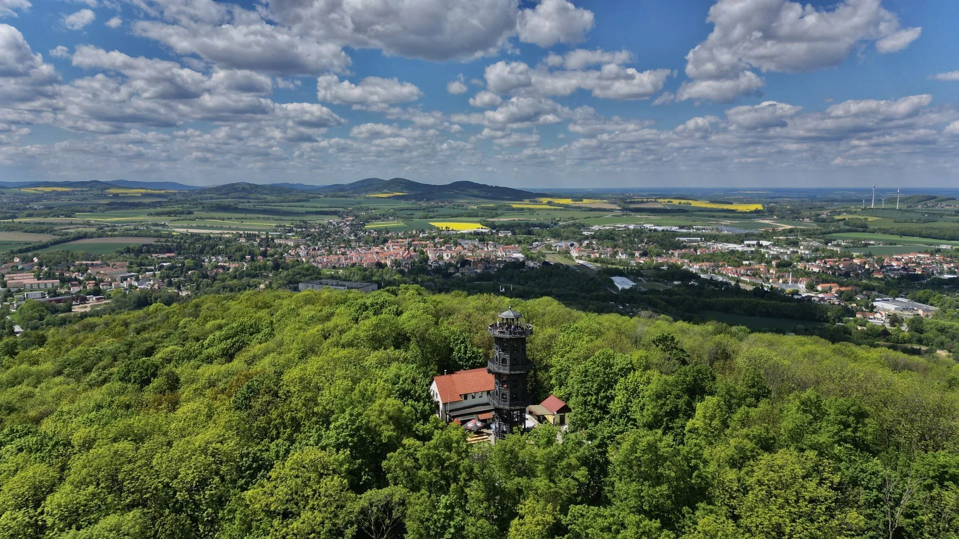 Löbauer Berg mit Turm 2