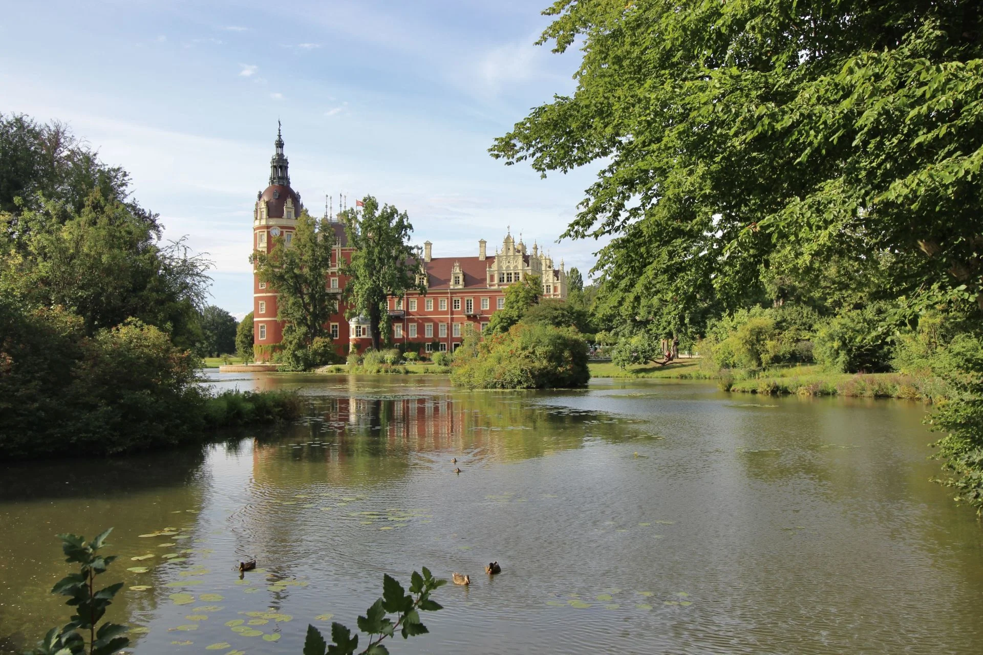 Schloss Bad Muskau seitlich