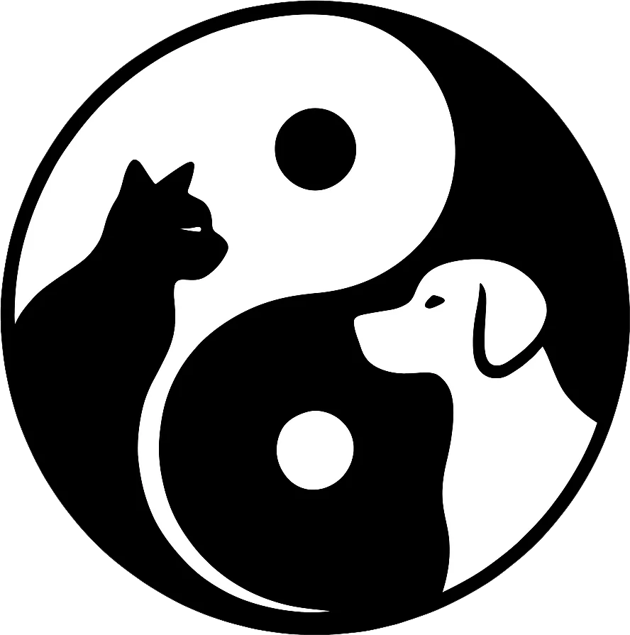 Yin-Yang-Symbol, KI-generiert