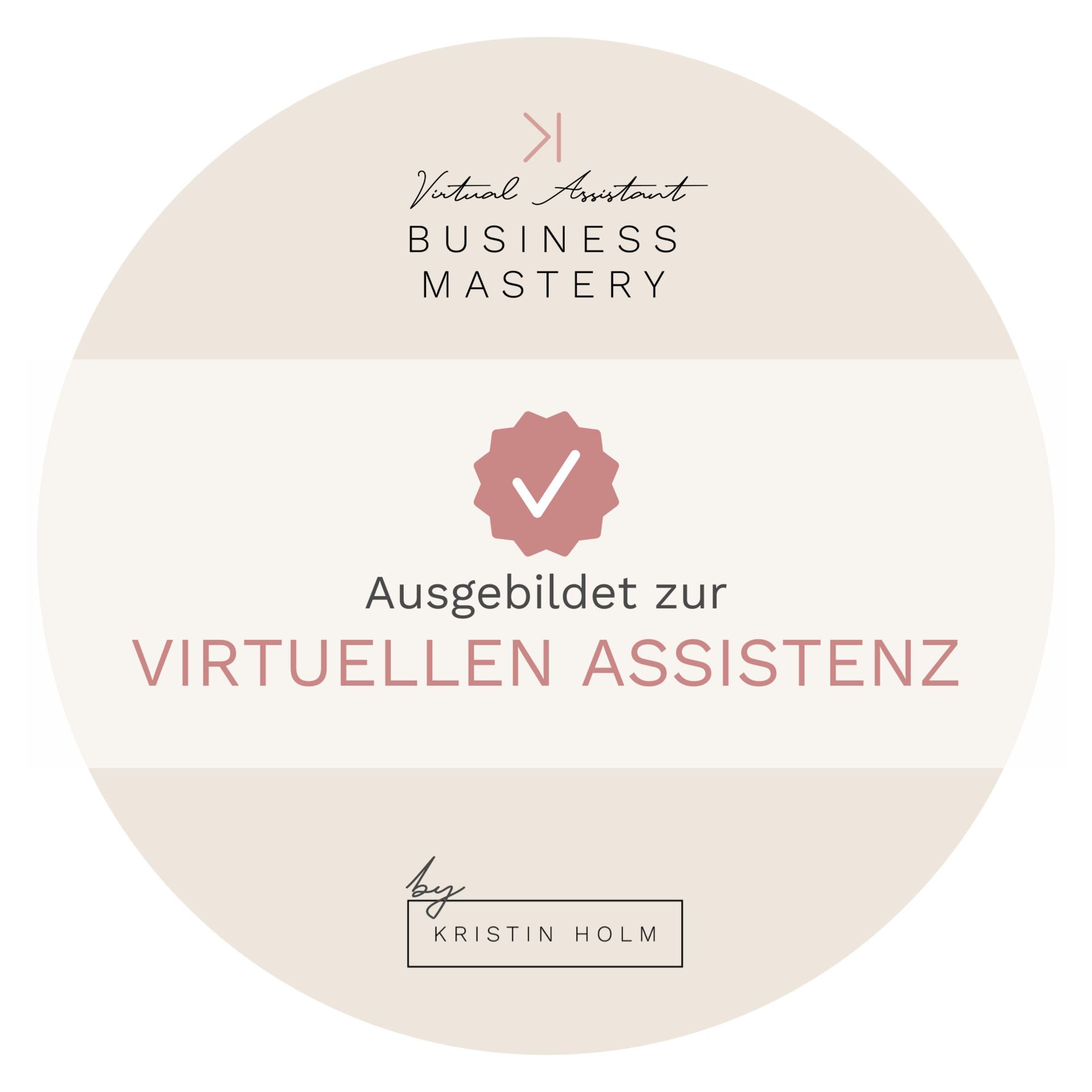 VA Weiterbildung Logo Beige