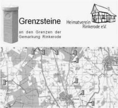 Karte der Grenzsteine