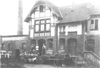 Ehemalige Molkerei in Rinkerode (um 1925)
