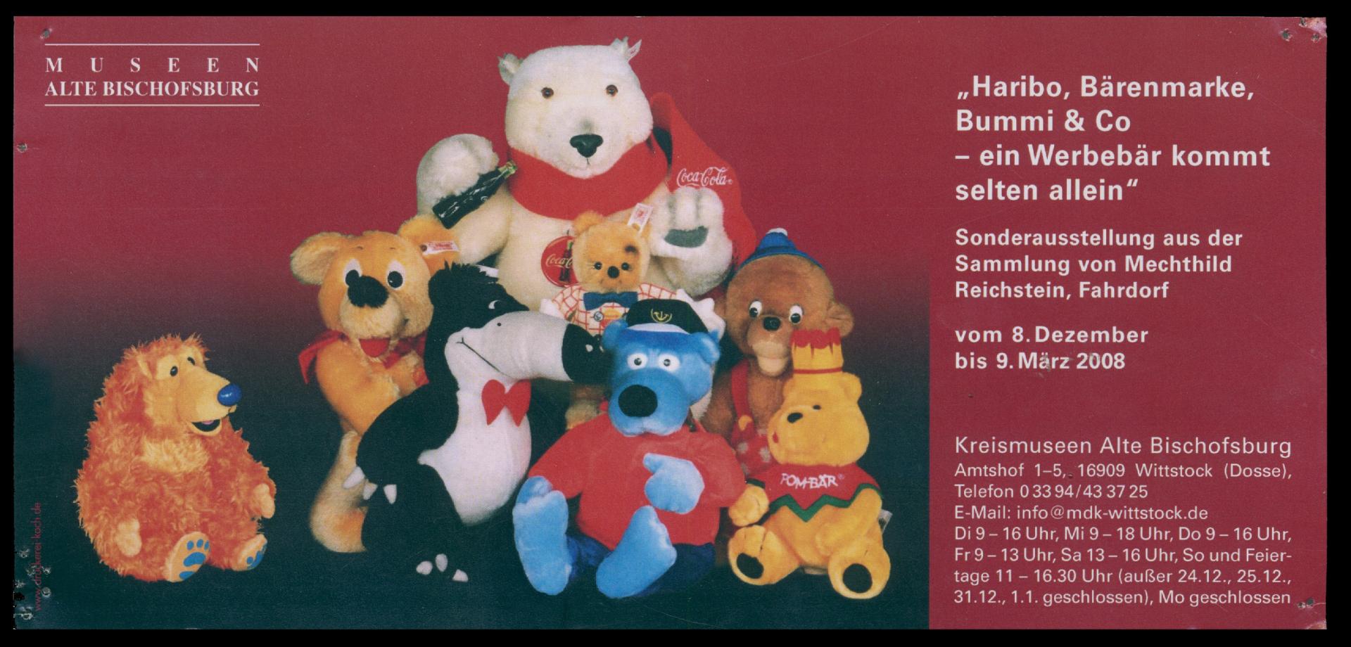 1994 Mein Freund der Bär  Teddybären, Privatsammlung M. Reichstein