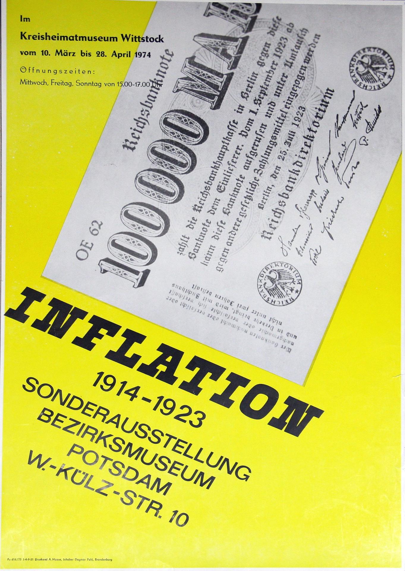 1974 Inflation 1914-1923