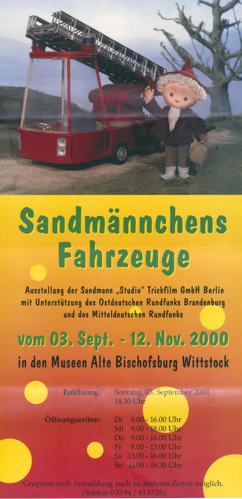 2000 Sandmännchens Fahrzeuge
