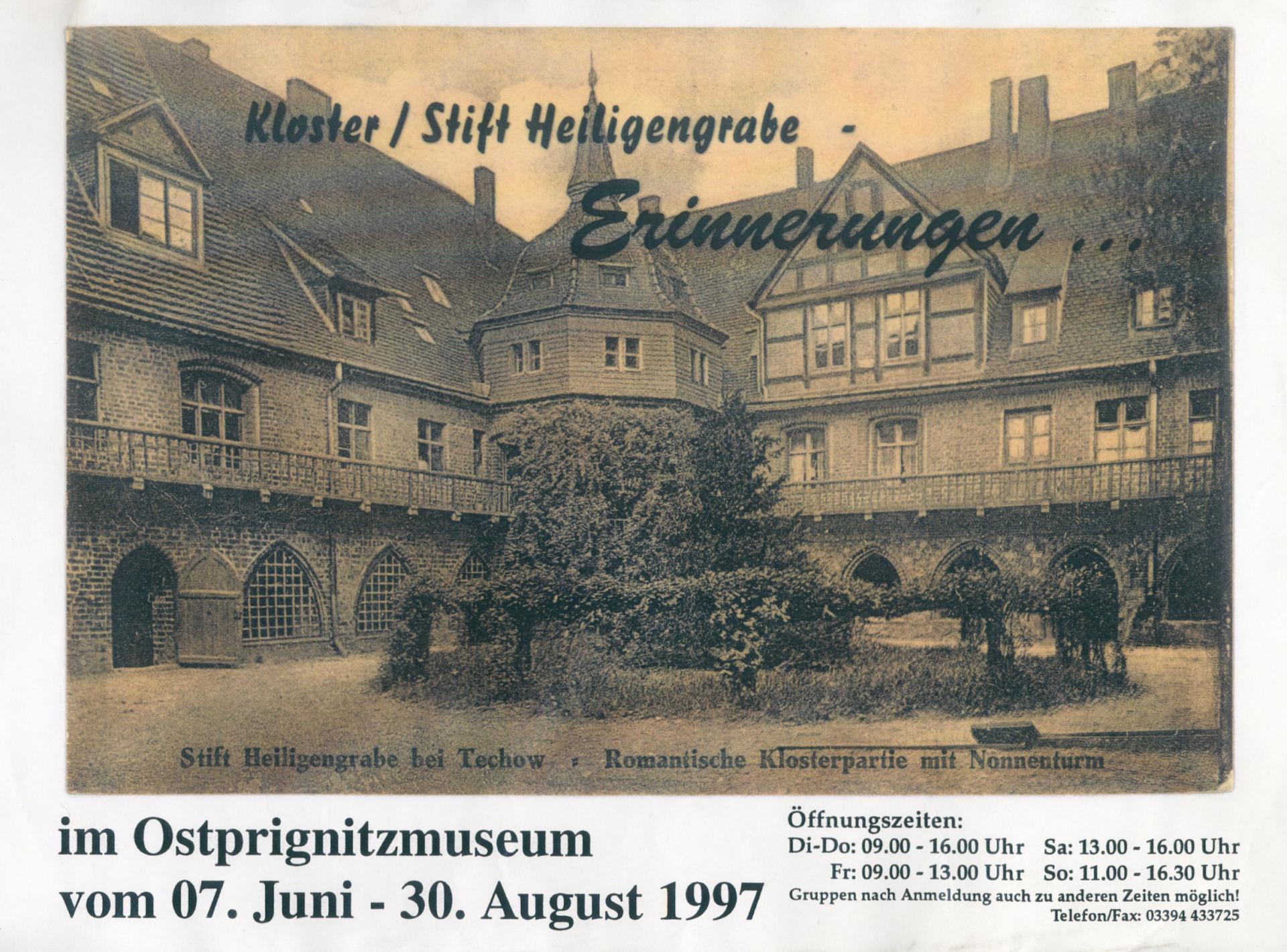 1997 Klosterstift Heiligengrabe - Erinnerungen