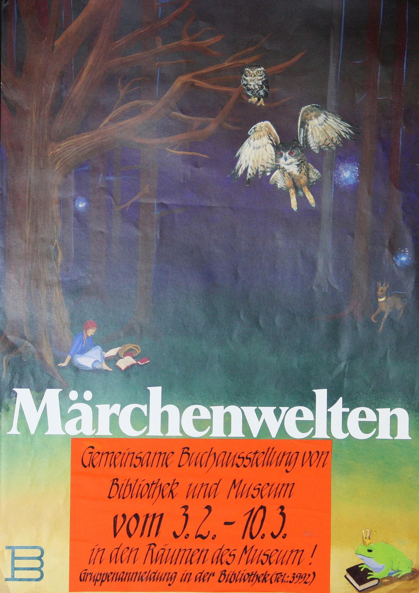 1992 Märchenwelten - Gemeinsame Buchausstellung von Bibliothek und Museum