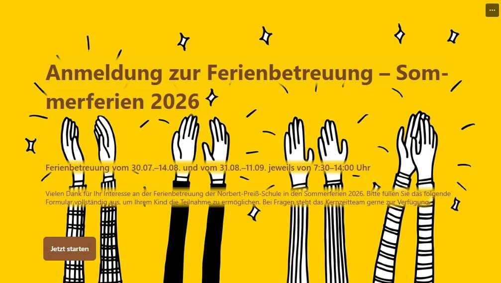 Sommerferienbetreuung