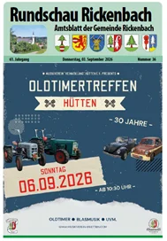 Amtsblatt Titelseite KW 36