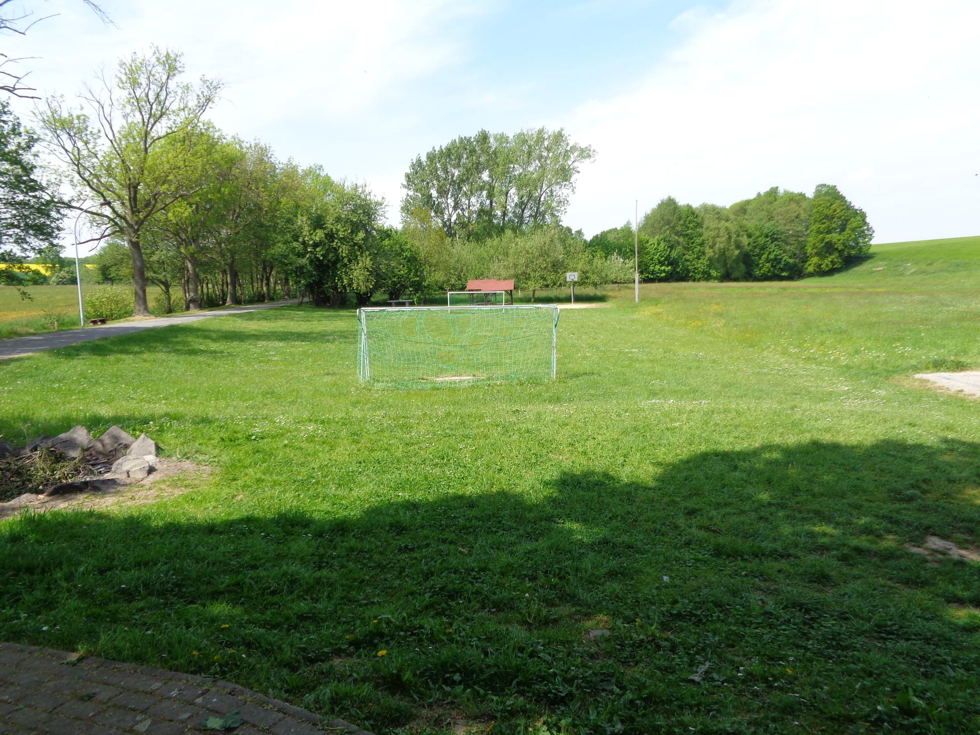 Fußballplatz bei der Wettineiche in Pohrsdorf