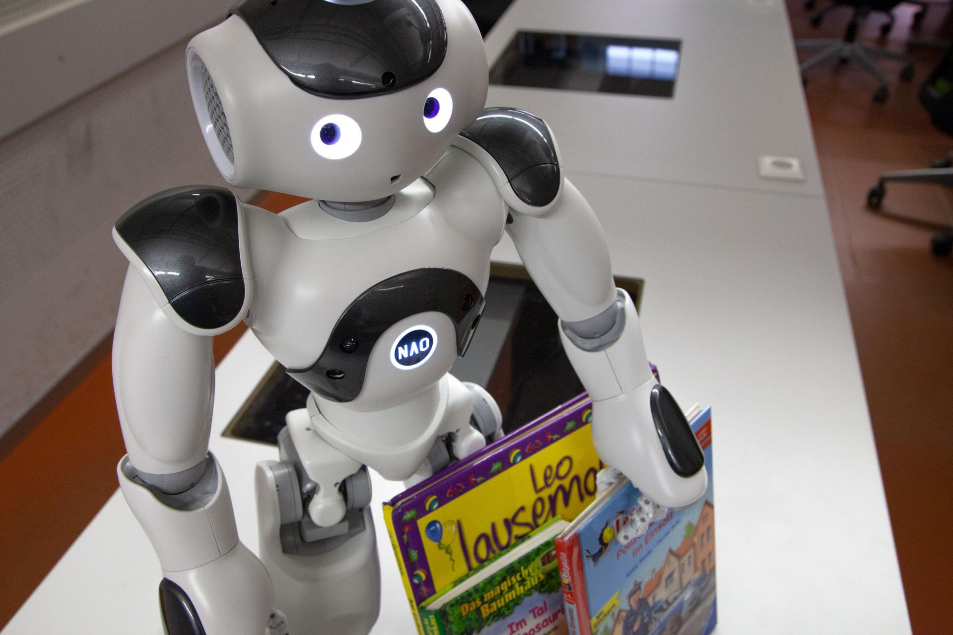 Unser neue Lesekumpel: Roboter Sigi