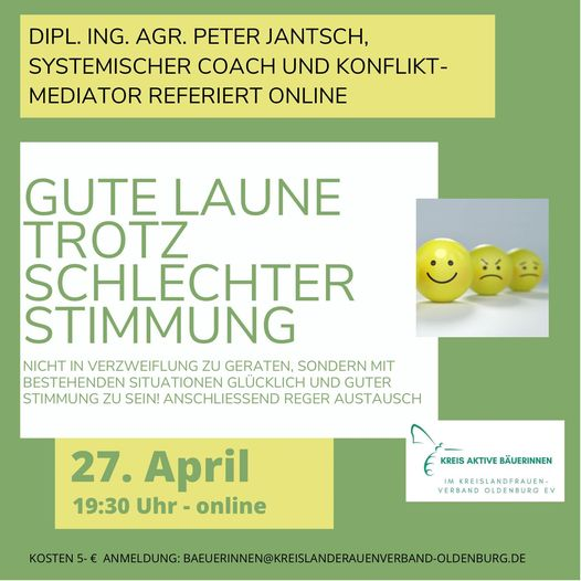 Gute Laune trotz schlechter Stimmung