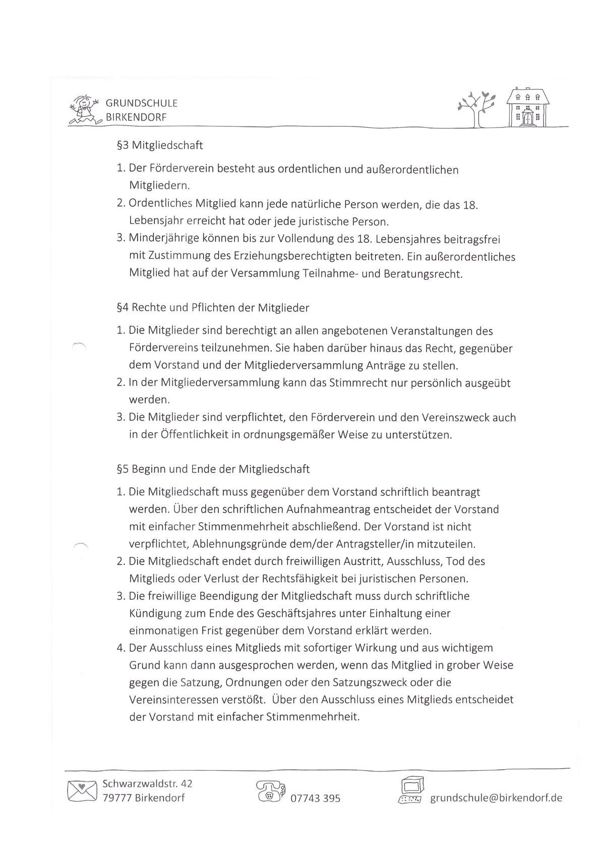 Satzung