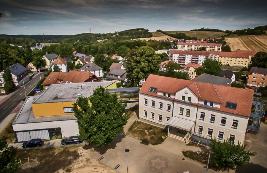 Grundschule Weißenborn... von oben