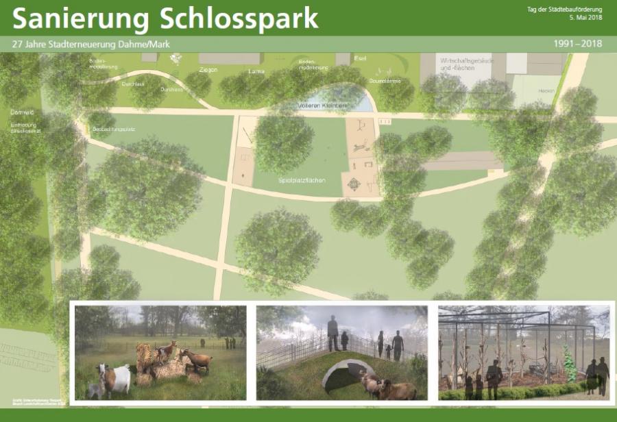 Sanierung Schlosspark 2018