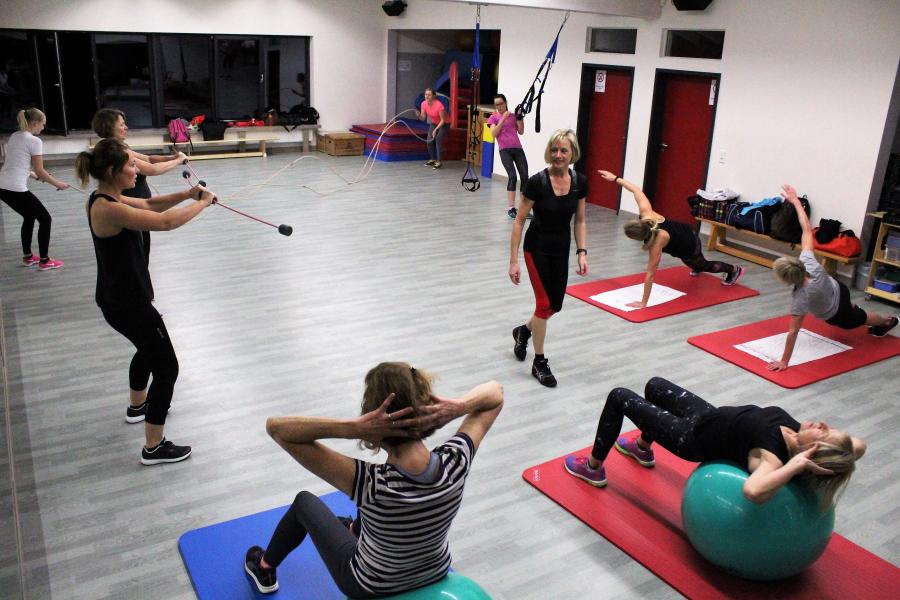 Rope Workout im Hintergrund