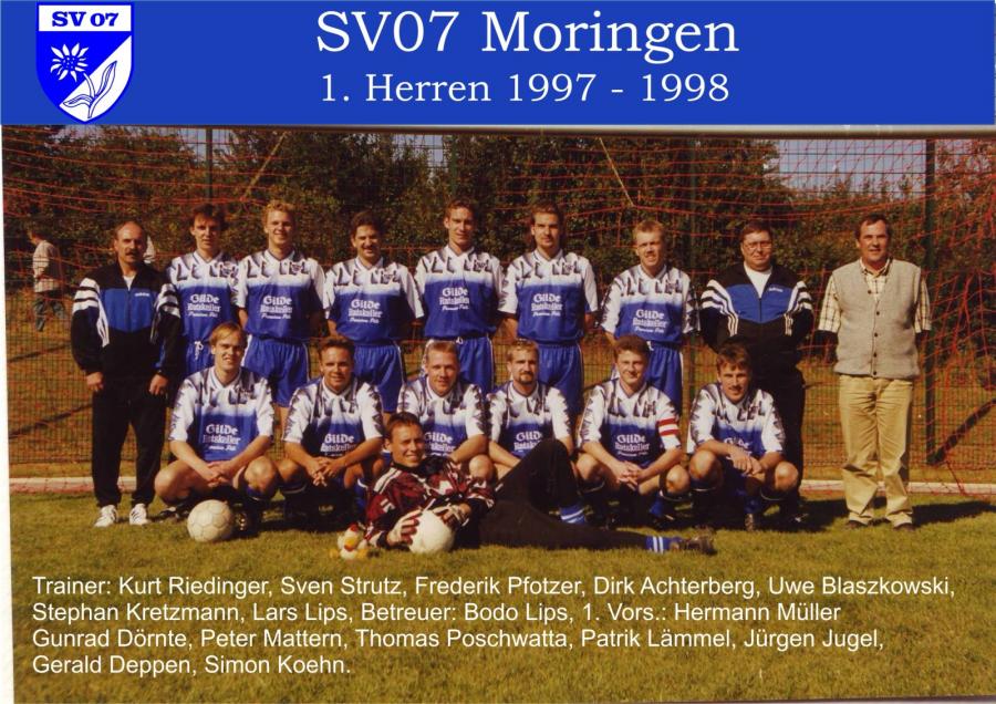 1. Herren 1997 - 1998