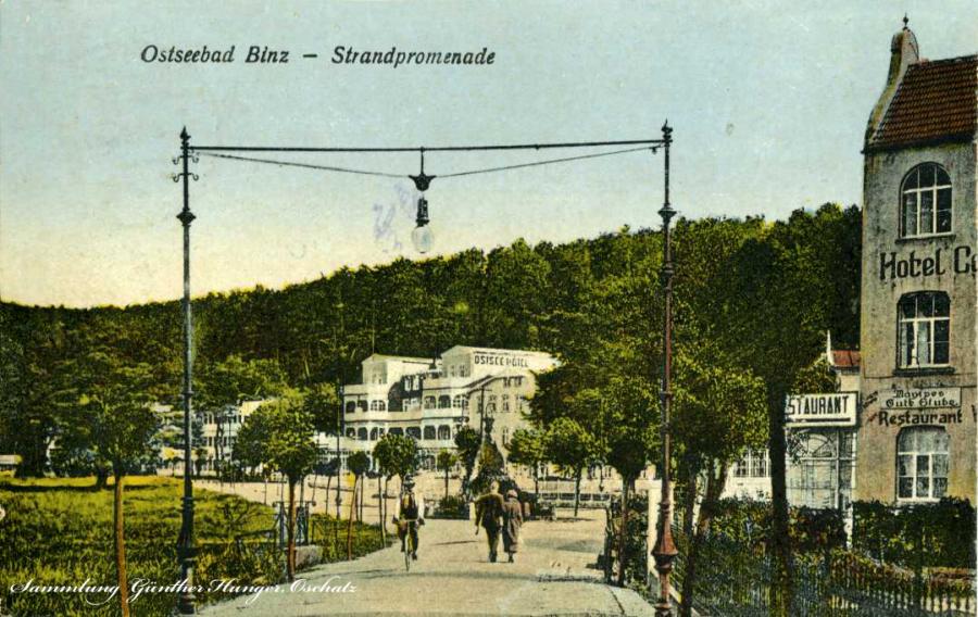 Ostseebad Binz  Strandpromenade