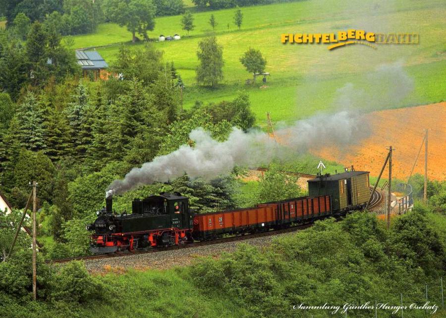 Fichtelbergbahn Sonderzug mit IV K 99 608