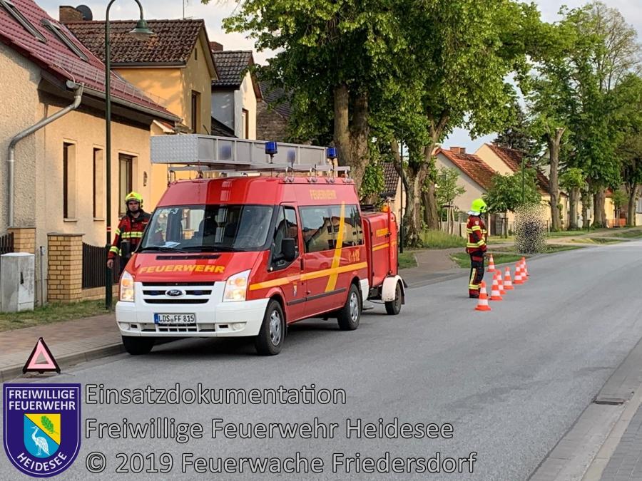 Einsatz 51/2019 | VU 2x PKW | Friedersdorf Lindenstraße | 17.05.2019