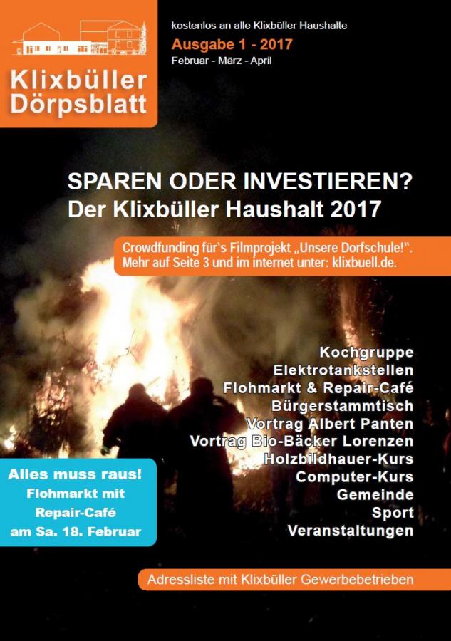 Dörpsblatt 1 2017